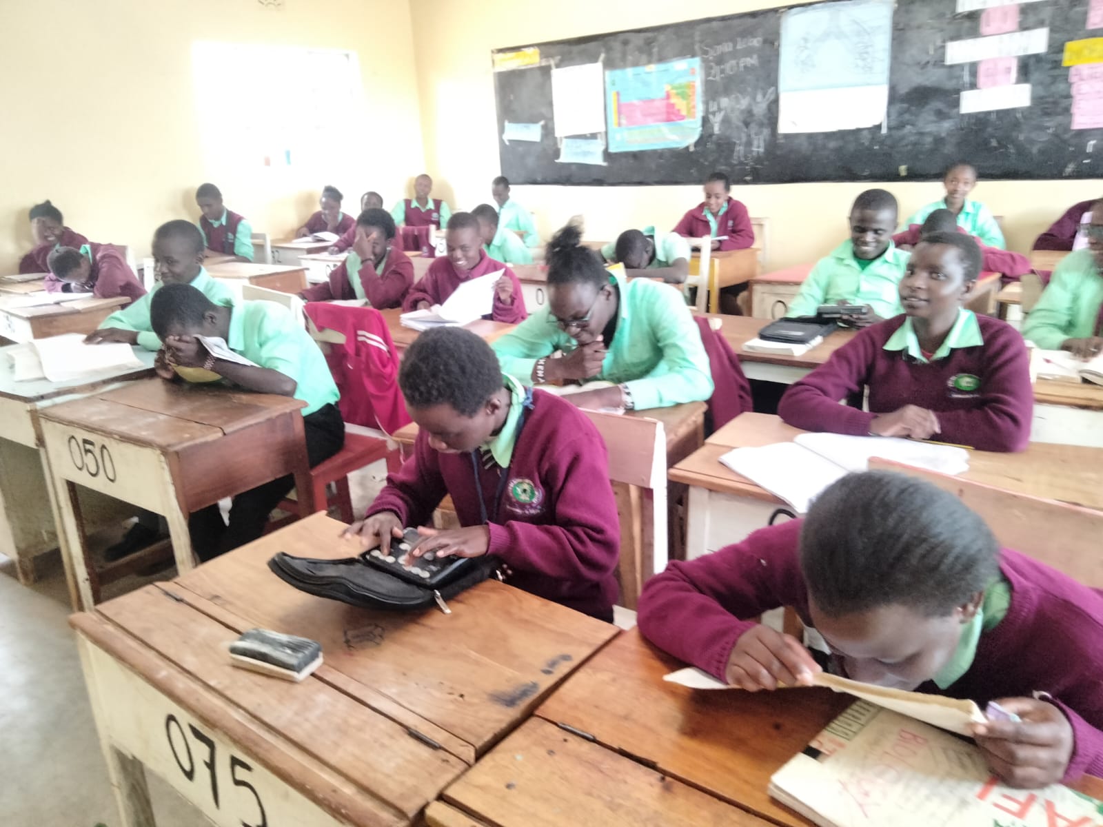 visually impaired students